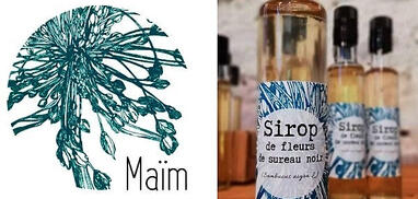 Maïm Productrice de pétillant de fleurs de sureau.... Et de potions à base de fleurs ! PAYSANNE en AB et Nature et Progrès.