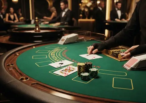 Table de blackjack en direct sur Brutal Casino