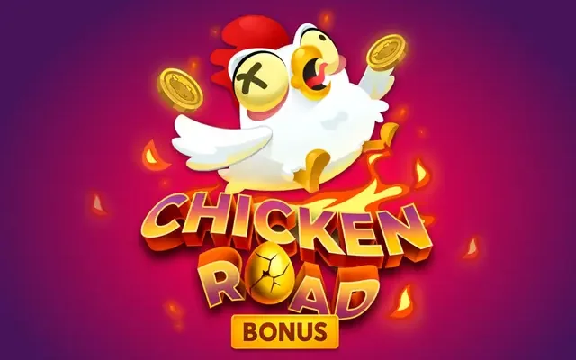 Chicken Road Bonus, variante rouge et or du jeu crash