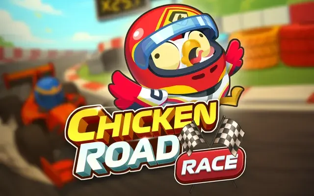 Chicken Road Race, version circuit automobile du jeu crash